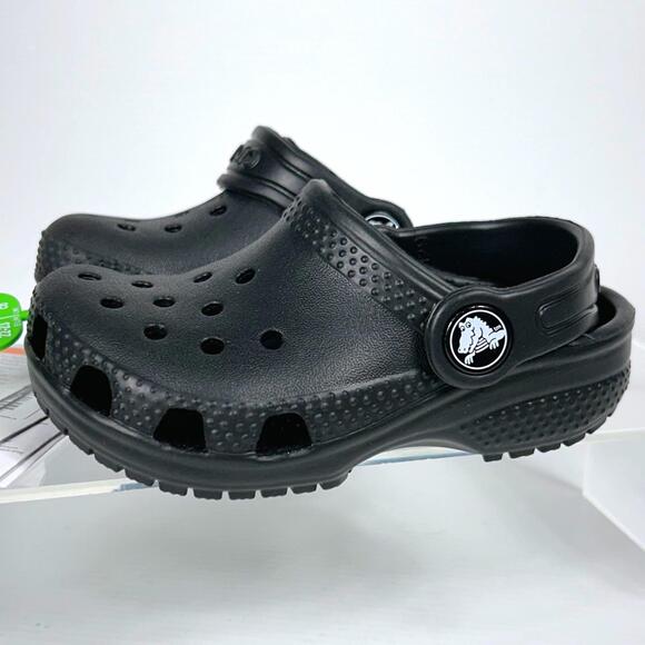 Crocs Classic Clog Black Childs size 6 C‎ eu 22-23 - Picture 1 of 5